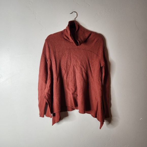 Free People Drape Drape Turtleneck Sunset Sweater Size XS - Picture 2 of 8